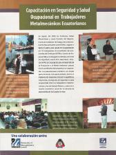 Capacitación en seguridad y salud ocupacional en trabajadores metalmecánicos ecuatorianos
